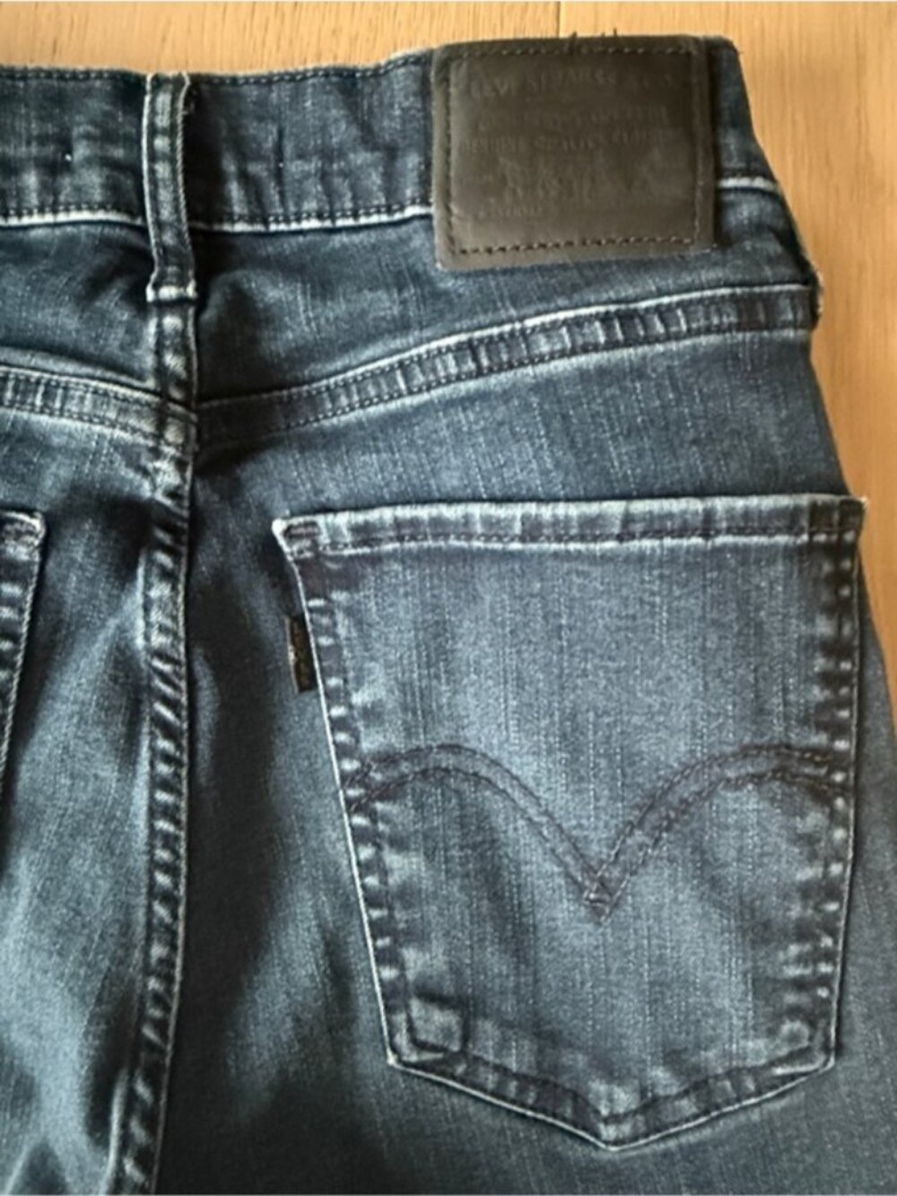 Levi’s Mile High Skinny Jeans Dark Wash High Rise Stretch Women’s Size 29 - Picture 8 of 8